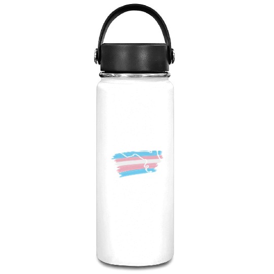 Y'all Means All - Transgender Pride Vacuum Flask