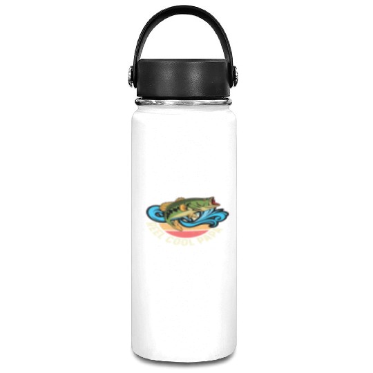 Reel Cool Papa Fishing Captain Gift Vacuum Flask