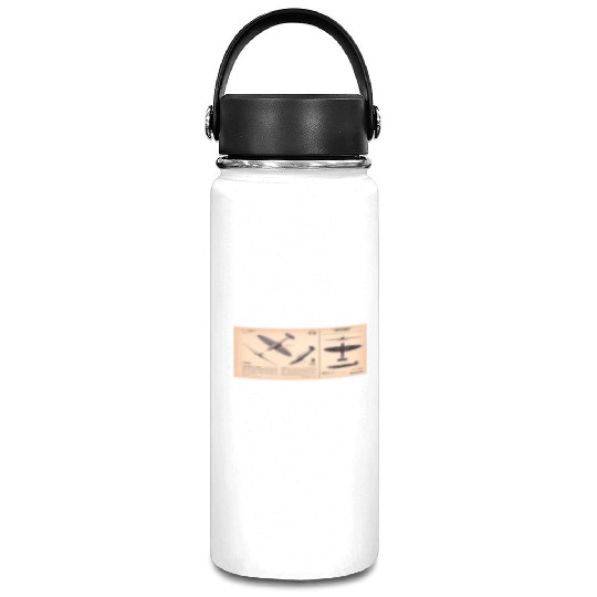 Spitfire Recognition Sheet Vacuum Flask