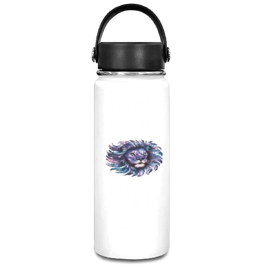 Lion Head Galaxy Style Vacuum Flask