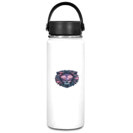 Lion Head with Galaxy Style Vacuum Flask