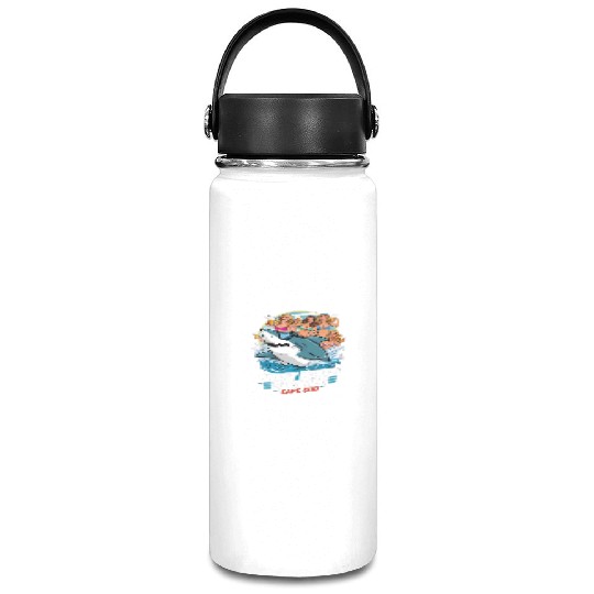 Stylish Great White Shark Vacuum Flask (Cape Cod)