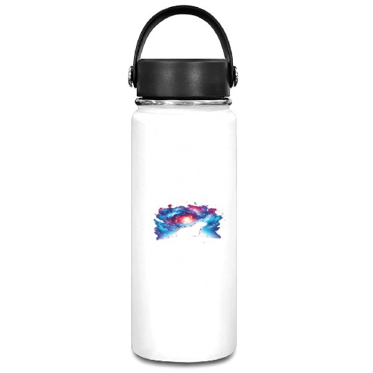Cool Prairie Galaxy Space Art Vacuum Flask