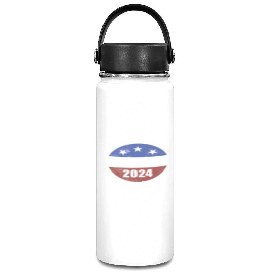 Hawk Tuah 2024 Election Button Hawk Tuahhawk tuah Vacuum Flask