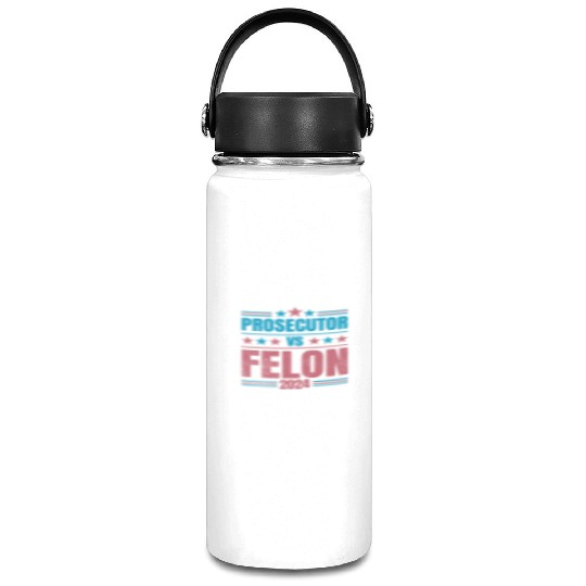 Prosecutor vs Felon Funny Vacuum Flask