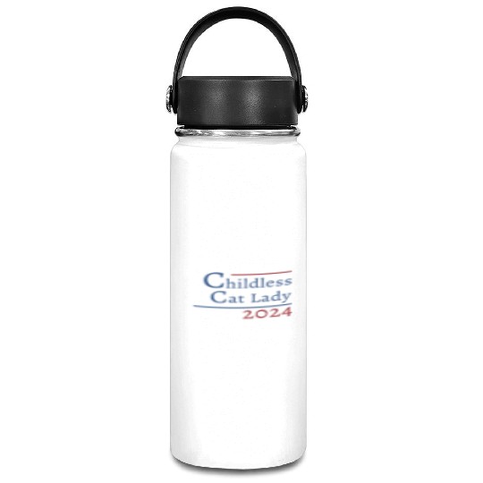"Childless Cat Lady" Kamala Harris 2024 Vacuum Flask