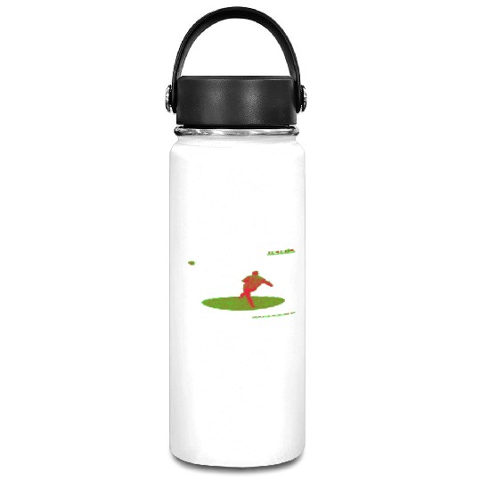 Black Light Green Knuckleball 18 Vacuum Flask