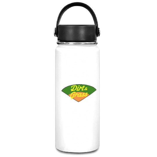 Dirt & Grass Diamond Baseball/Softball Vacuum Flask