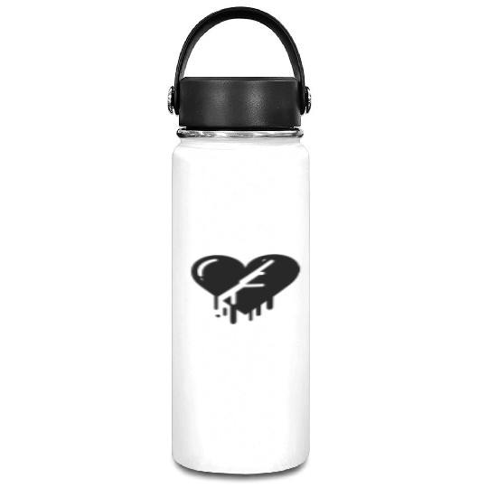 Heart broken hearts vector path15 Vacuum Flask