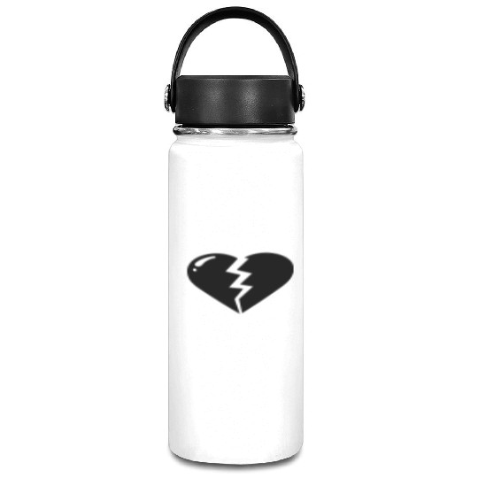Heart broken hearts vector path16 Vacuum Flask