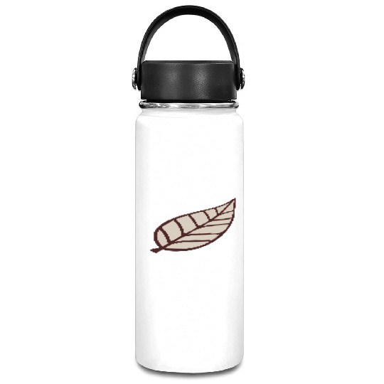 Small Pretty Leaf Brown Autumn Eco Tree Cool Leaf Vacuum Flask
