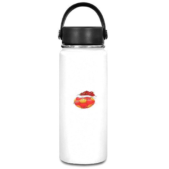 Handball Player Ugly Christmas Vacuum Flask