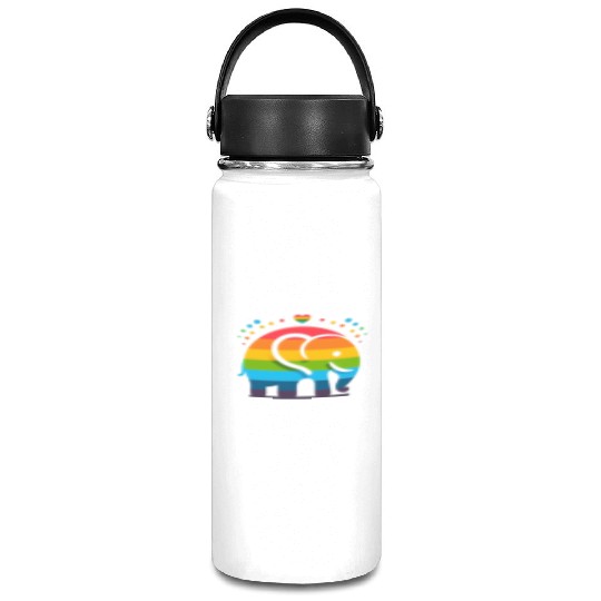 Rainbow Elephant Vacuum Flask