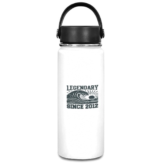 Legendary Since 2012 Birthday Vibes Vacuum Flask