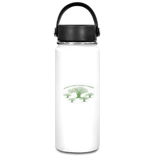 Green Tree Environmentalism Advocacy Vacuum Flask