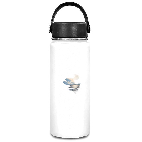 Full Moon Over sea Vacuum Flask