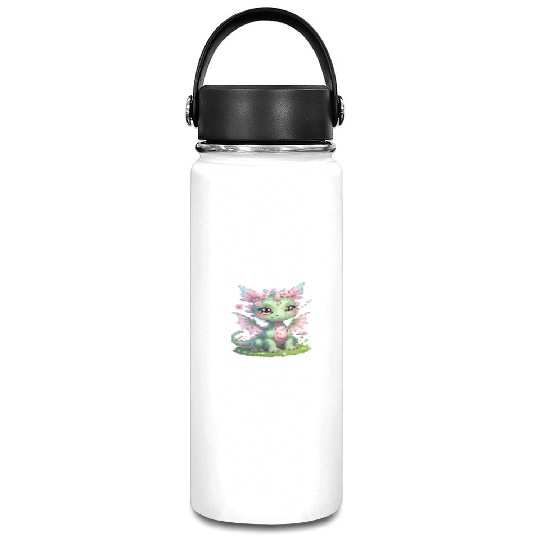 cute dragon (spring) Vacuum Flask