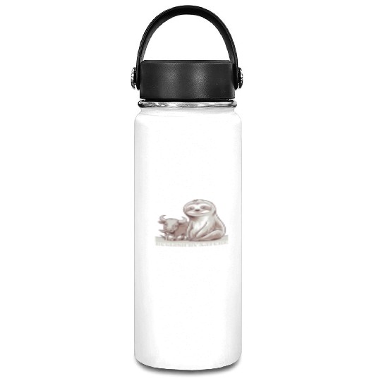 Bullish By Nature Taurus Zodiac Sloth Vacuum Flask