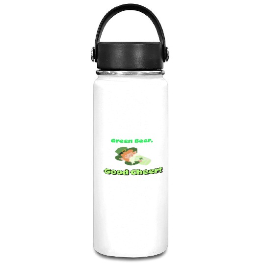 Green Beer Good Cheer Vacuum Flask