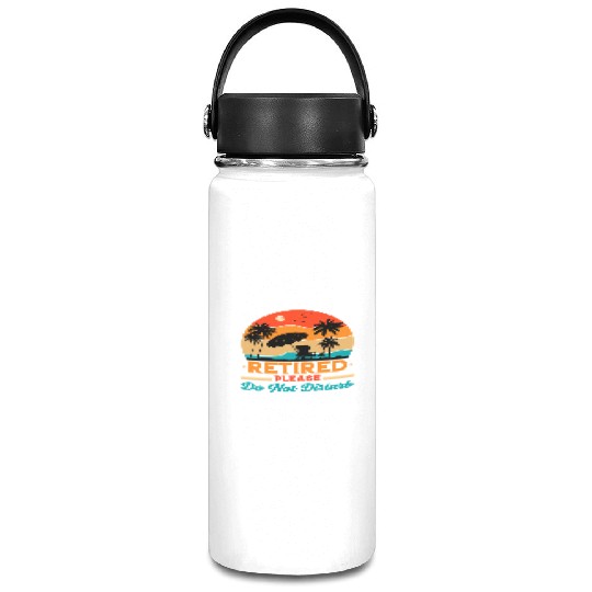 Retired Please Do Not Disturb Fun Vacuum Flask