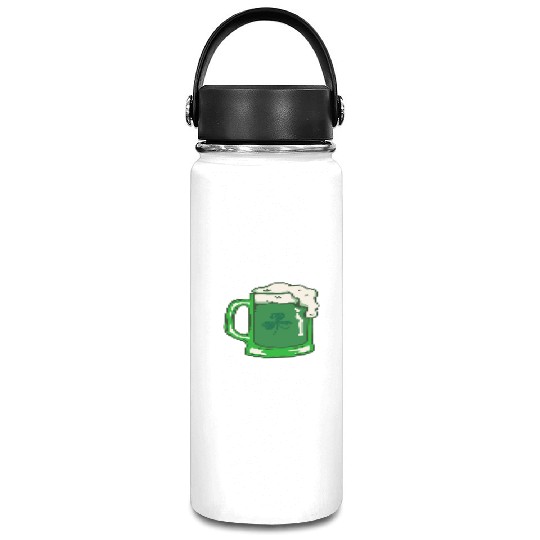 Green Beer Vacuum Flask