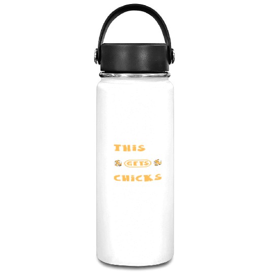 This Bunny Gets All The Chicks Funny Easter Egg Vacuum Flask