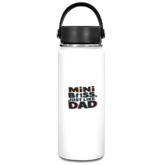 Mini Boss Just Like Dad – Father & Son Matching Vacuum Flask