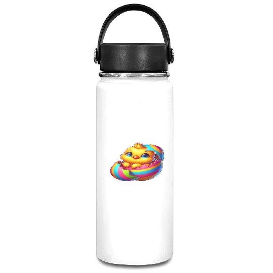 Cute Chick Cartoon Colorful Easter Egg Hatching Vacuum Flask