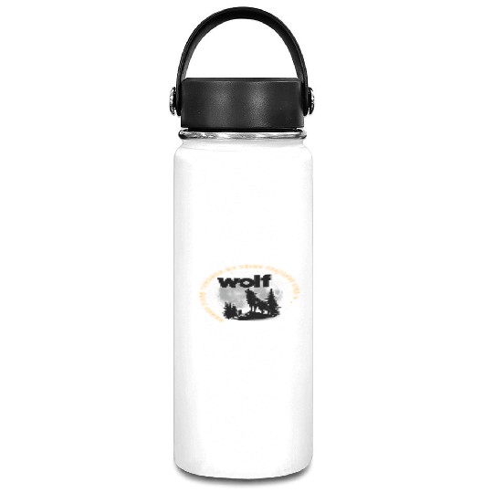 Fearless Wolf Full Moon Vacuum Flask