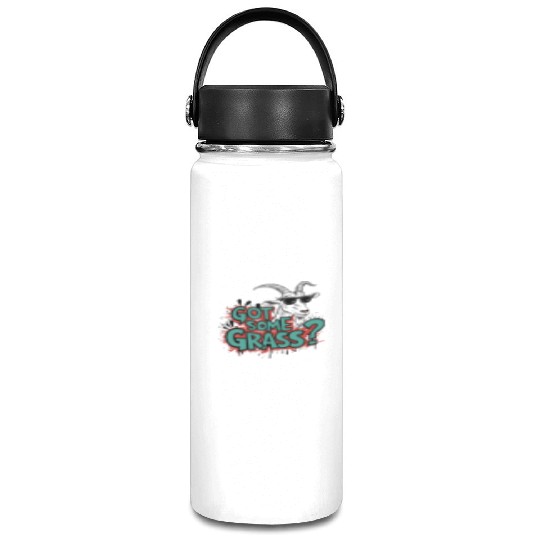 Goat Some Grass? Meme Goat Energy Vacuum Flask