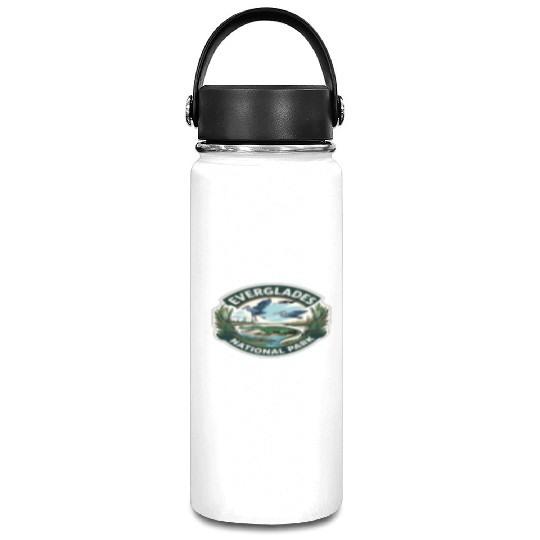 Everglades National Park Florida USA Logo Vacuum Flask