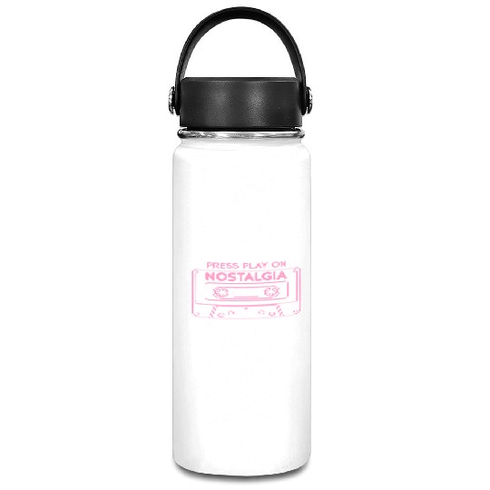 Press Play Nostalgia Cassette 80s 90s Vacuum Flask