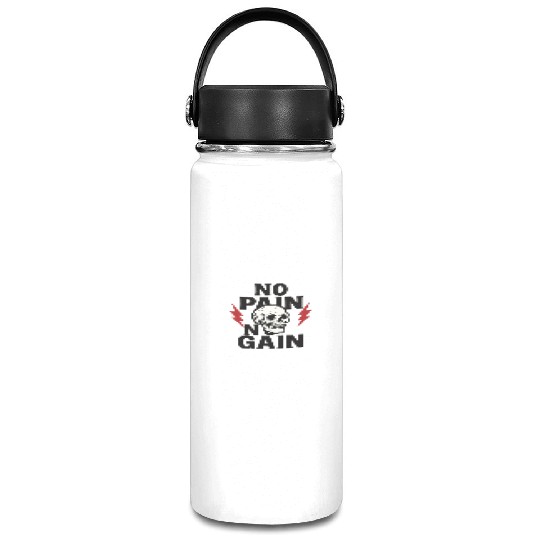 No Pain No Gain Vacuum Flask