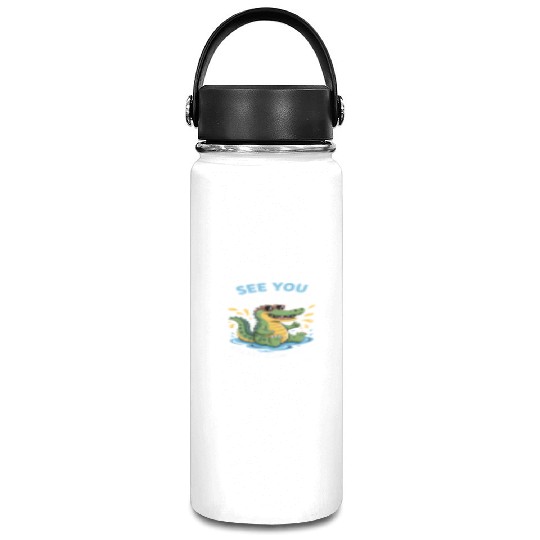 See You Later Alligator Class Dismissed Teacher Vacuum Flask
