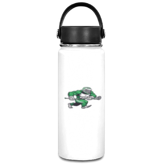 Green Bigfoot Lacrosse Vacuum Flask
