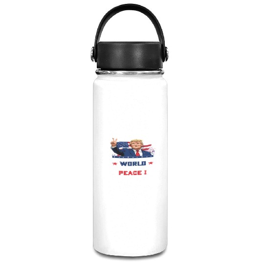 Congratulations world, It's time for peace! Vacuum Flask