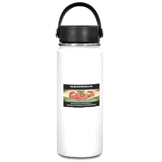 Georgia Peach State Art Vacuum Flask