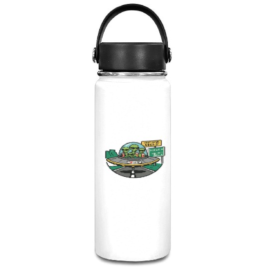 Alien road trip Vacuum Flask