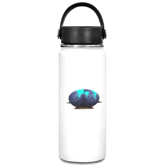 Royal Blue Lightning Vacuum Flask