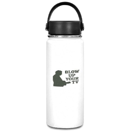 Blow Up Your TV! Dark Green Vacuum Flask