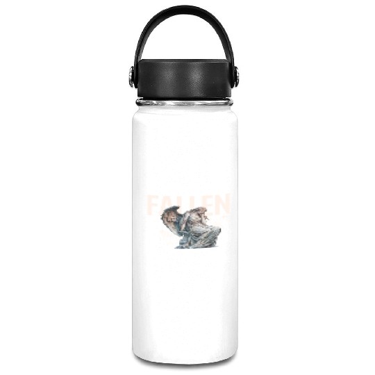 Reflective Angel Sculpture Design Vacuum Flask