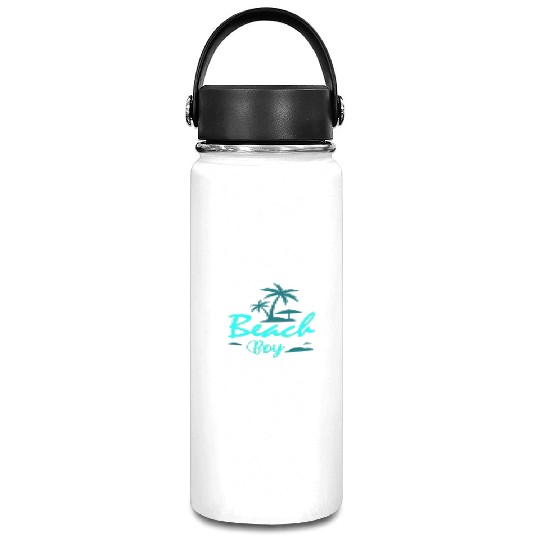 Neon Beach Boy Nostalgia Design Vacuum Flask