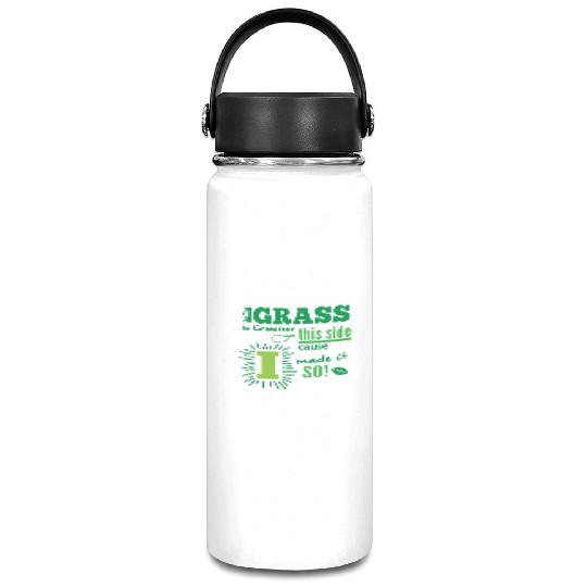 The Grass Is Greener This Side Vacuum Flask