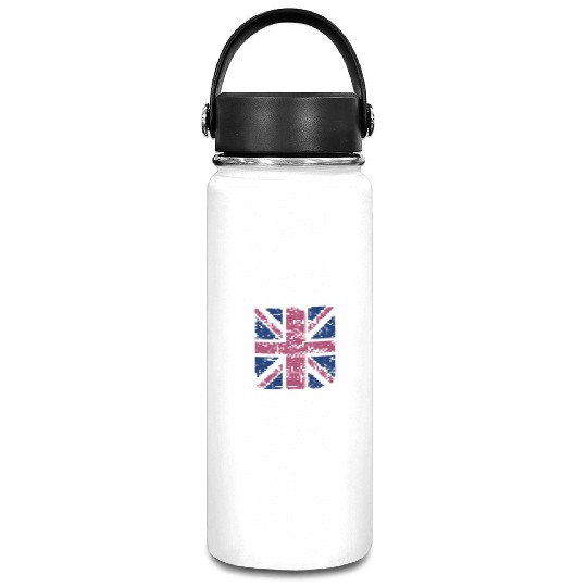 Union Jack - London - Vintage Look Vacuum Flask