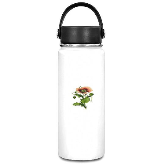 Opium poppy 4 Vacuum Flask