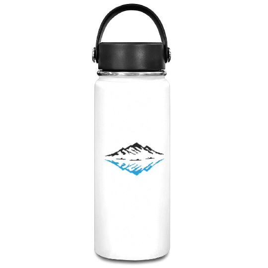 Canoe & Mountains, Reflection Vacuum Flask