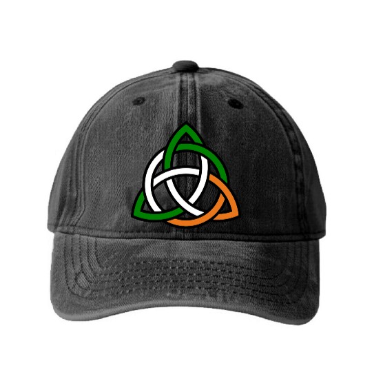 Celtic Knot Washed Denim Baseball Caps