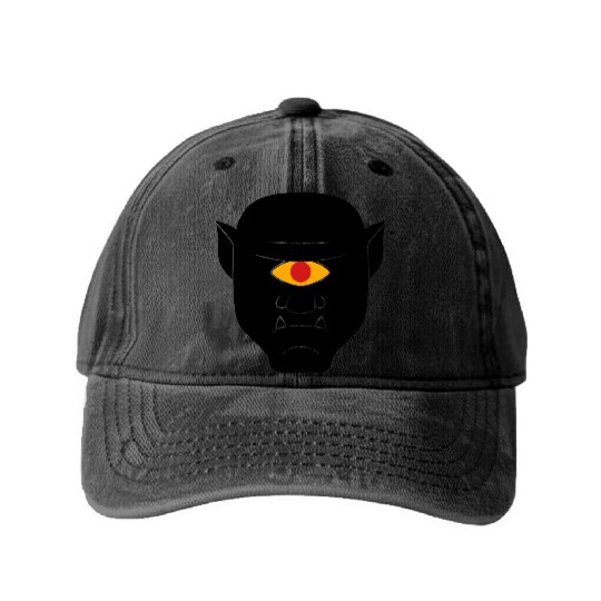 Cyclops Washed Denim Baseball Caps