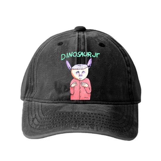 Dinosaur Jr. Washed Denim Baseball Caps