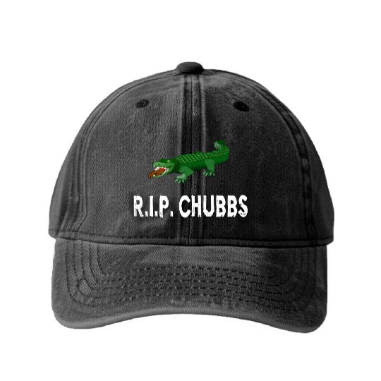 R.I.P. Chubbs - Happy Gilmore Washed Denim Baseball Caps